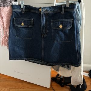 Reformation Denim Skirt